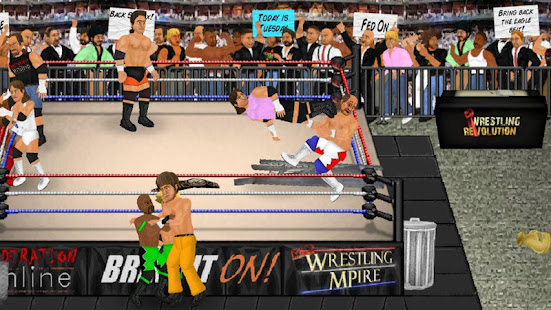 Скачать Wrestling Revolution Онлайн бесплатно на Андроид