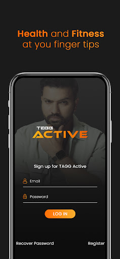 Android application TAGG Active screenshort