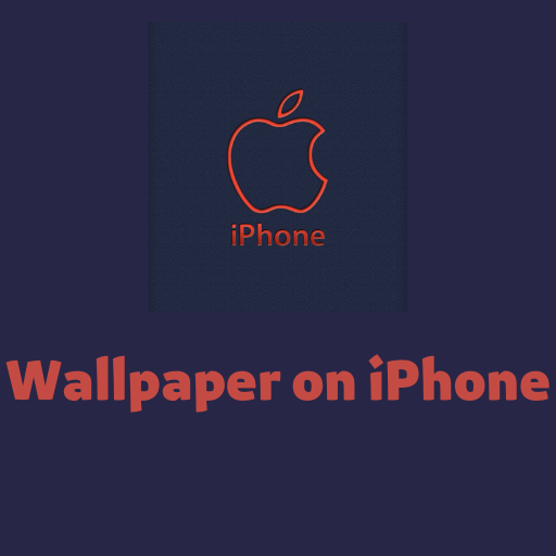 wallpapers on iPhone logo