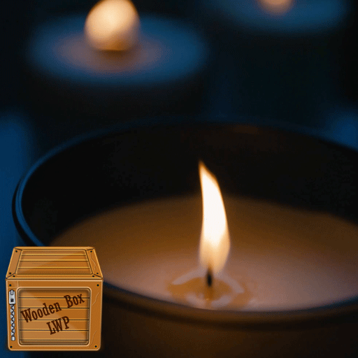 black candle wallpaper logo