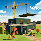 Family House Construction Game icon