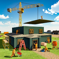 Family House Construction Sim
