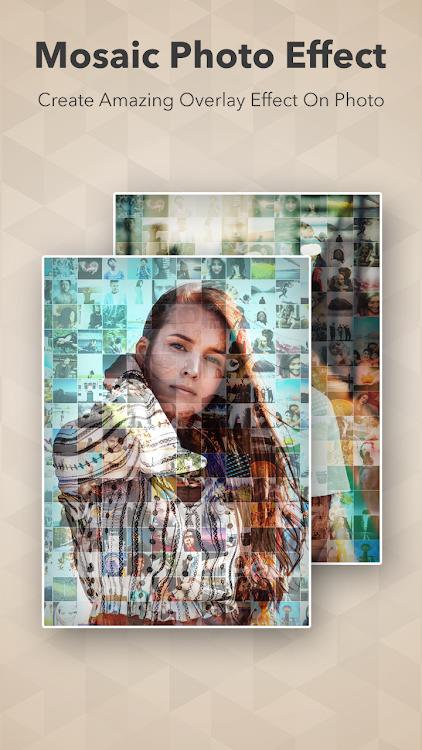 Mosaic Photo Effect : Photo Ed - 1.8 - (Android)