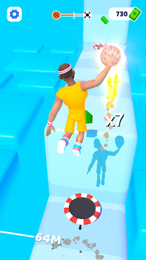 Android application Longest Dunk screenshort