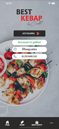 Android application Best Kebap screenshort