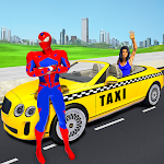 Superhero Car Games Taxi Games Apk