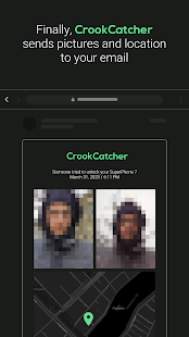 CrookCatcher — Anti theft Screenshot