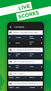 Football Live Match Scores App