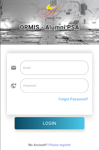 Android application ORMIS - Alumni PSA screenshort