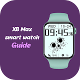 X8 Max smart watch guide icon