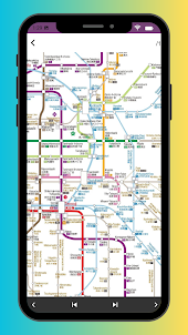 大阪地下鉄路線図