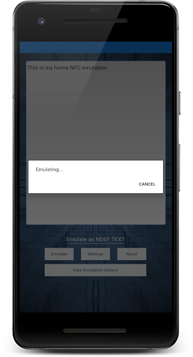 NFC NDEF Tag Emulator Screen 2