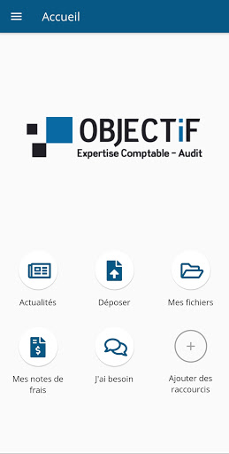 Android application Cabinet Objectif screenshort