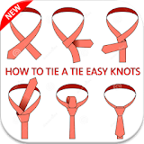 How to tie a tie easy knots icon