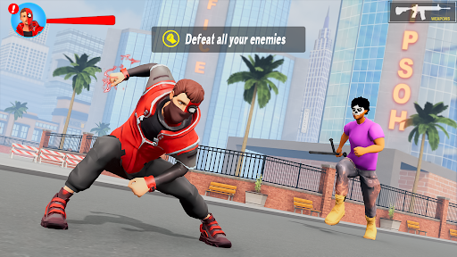 Flying Rope Fighter: Spider 3D screenshot 1