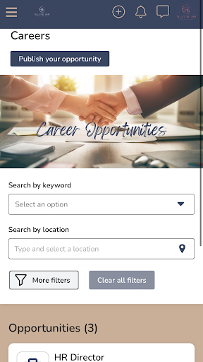Elite HR Connections Screen 2