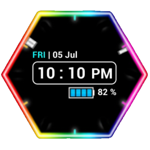 [Pro] Neon Clock 9.0.2 Icon