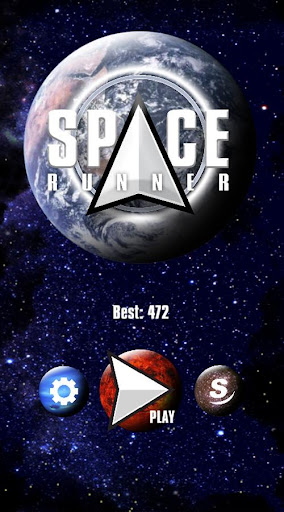 Android application Space Runner screenshort
