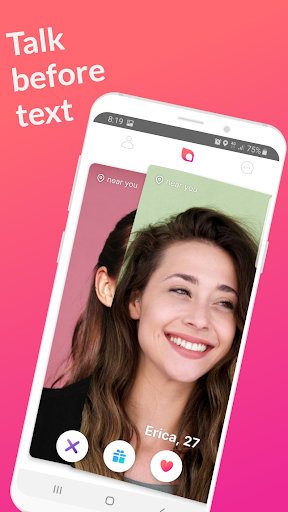 Android application Concha - Audio Dating screenshort