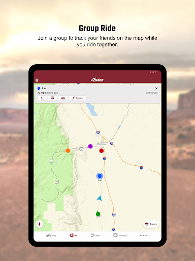 Screenshot of Indian Motorcycle®