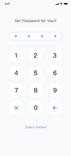 Private Space-Calculator vault Screen 3