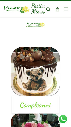 Android application Pasticceria Mimosa screenshort