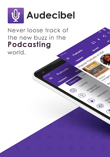 Audecibel: Podcasts Player Screenshot 1 - AppWisp.com