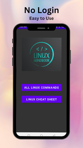 Android application LINUX Handbook screenshort