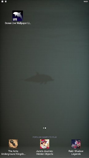Ocean Live Wallpaper Lite Screen 3