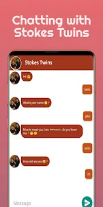Stokes Twins Video Call Chat