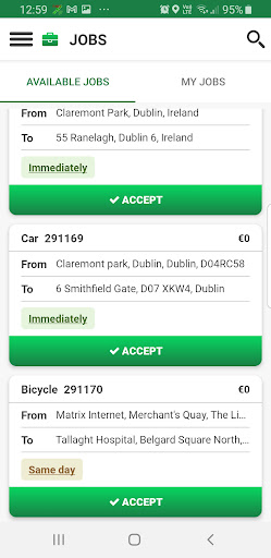 Ondway Driver Screen 2