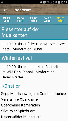 Musikanten Ski-WM Screen 2