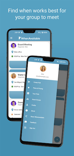 Screenshot of WhenAvailable