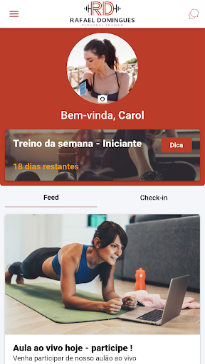 Android application PT Rafael Domingues screenshort
