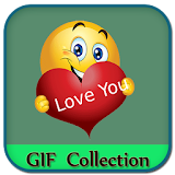 GIF Love Emoji Collection icon