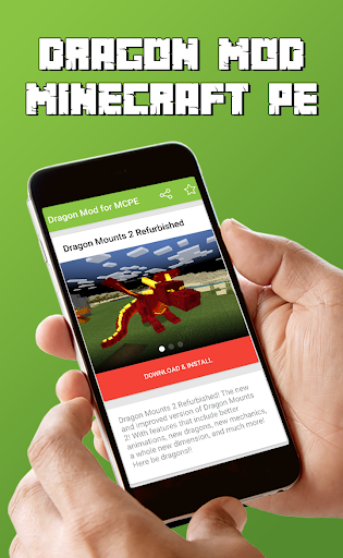 Android application Dragon Mod for MCPE screenshort