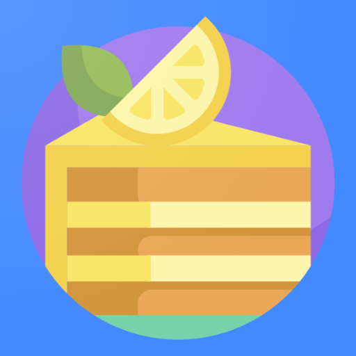 Lemon cake logo