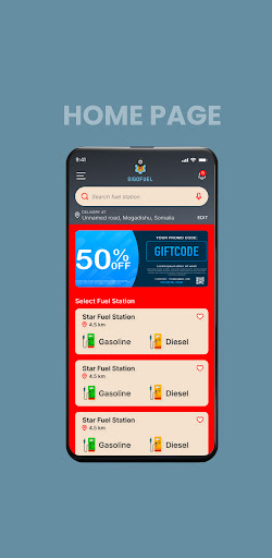Sigofuel Customer Screen 2