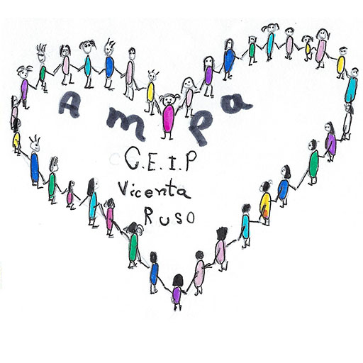 AMPA CEIP Vicenta Ruso logo