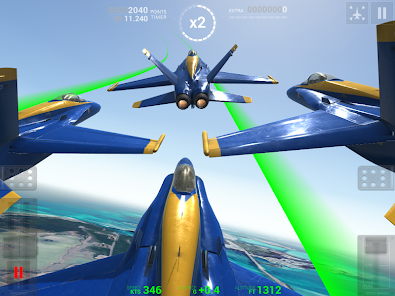 Screenshot 7 Blue Angels: Aerobatic Flight  android