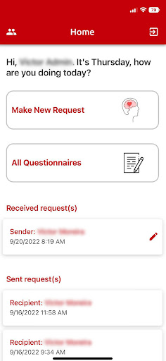 Android application Carescertain screenshort