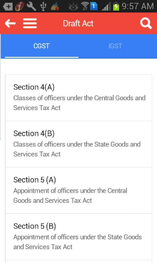 My GST India Updates, SAC, HSN Screen 2