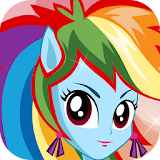 Dress Up Rainbow Dash icon