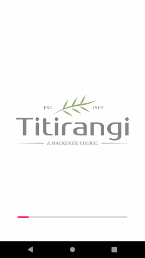 Android application Titirangi Golf screenshort