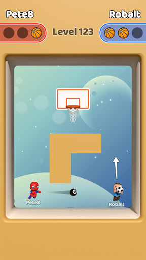 Basket Hoop - Stars Battle Screen 2