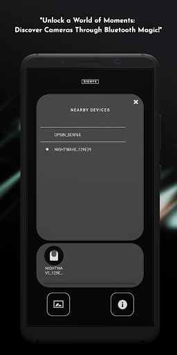 Android application SIONYX screenshort