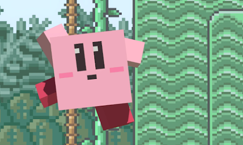 Captura de Pantalla 1 Kirby (SMBU) [SKIN 4D + ADD-ON android