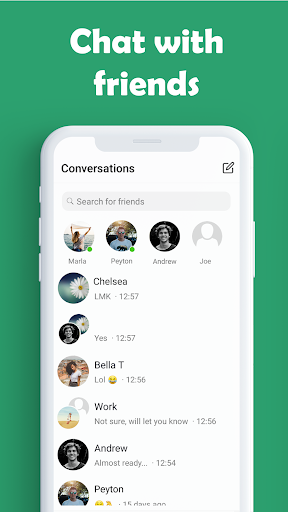 Camp: A Social Network Screen 3