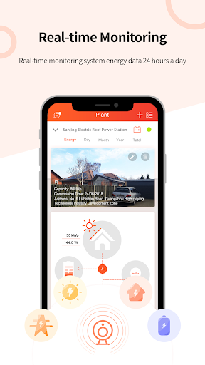 Android application eSolar Air screenshort
