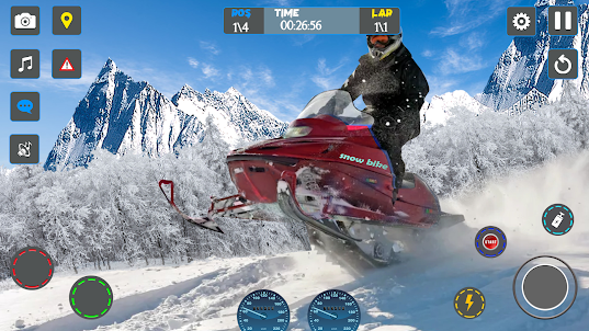 Sled Racing Snowcross Games